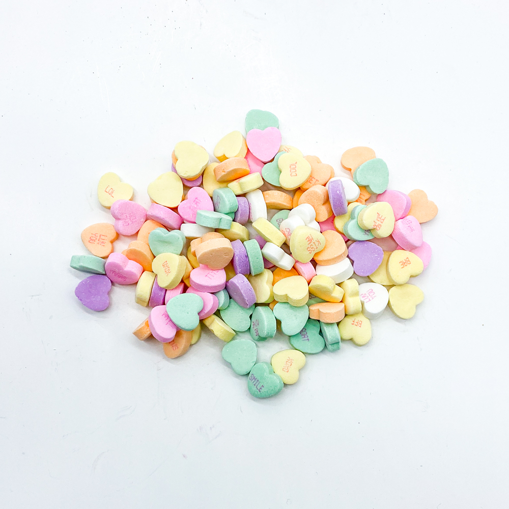 Bonbon Coeur Conversation St-Valentin